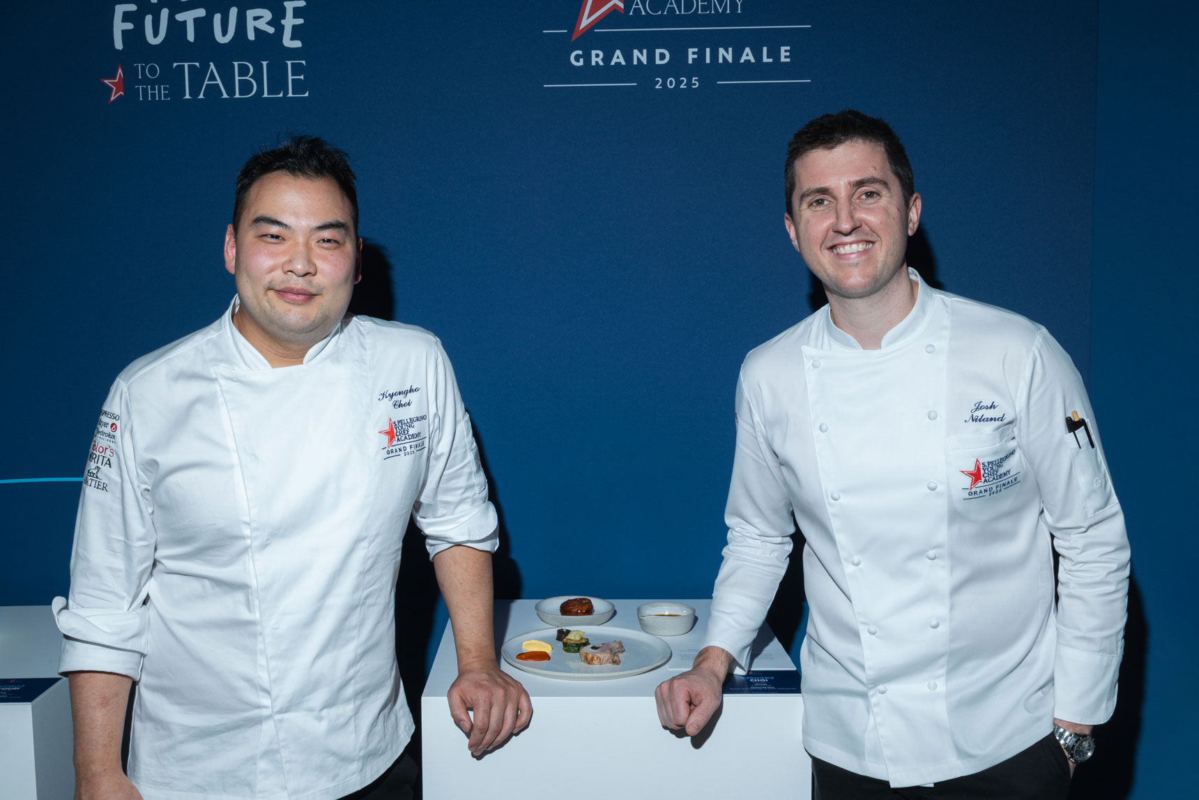 KyongHo Daniel Choi and mentor Josh Niland. Photo: Michael Gardenia